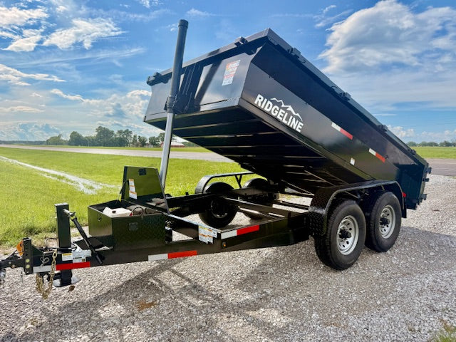 2026 Ridgeline 82x12 14K Dump Trailer #0154