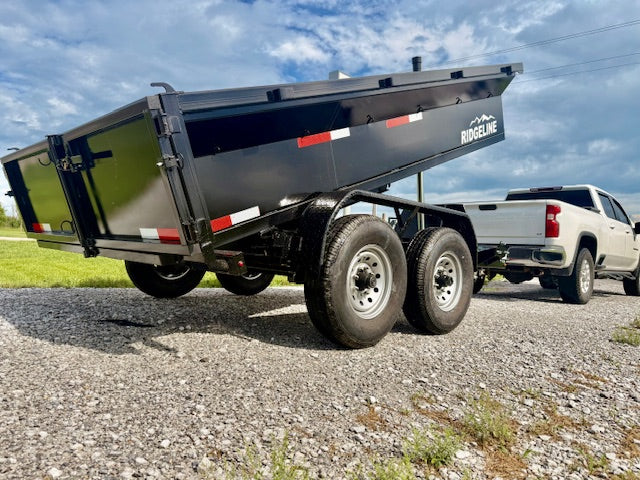 2026 Ridgeline 82x12 14K Dump Trailer #0154