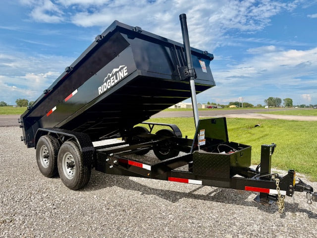 2026 Ridgeline 82x12 14K Dump Trailer #0154