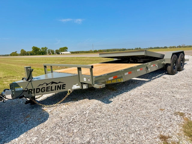 2026 Ridgeline 82x24 16k Tilt Trailer #0138