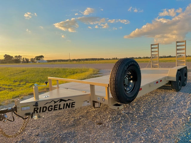 2026 Ridgeline 82x22 10K Equipment/Car Hauler Trailer #0176