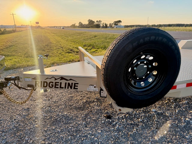 2026 Ridgeline 82x22 10K Equipment/Car Hauler Trailer #0176