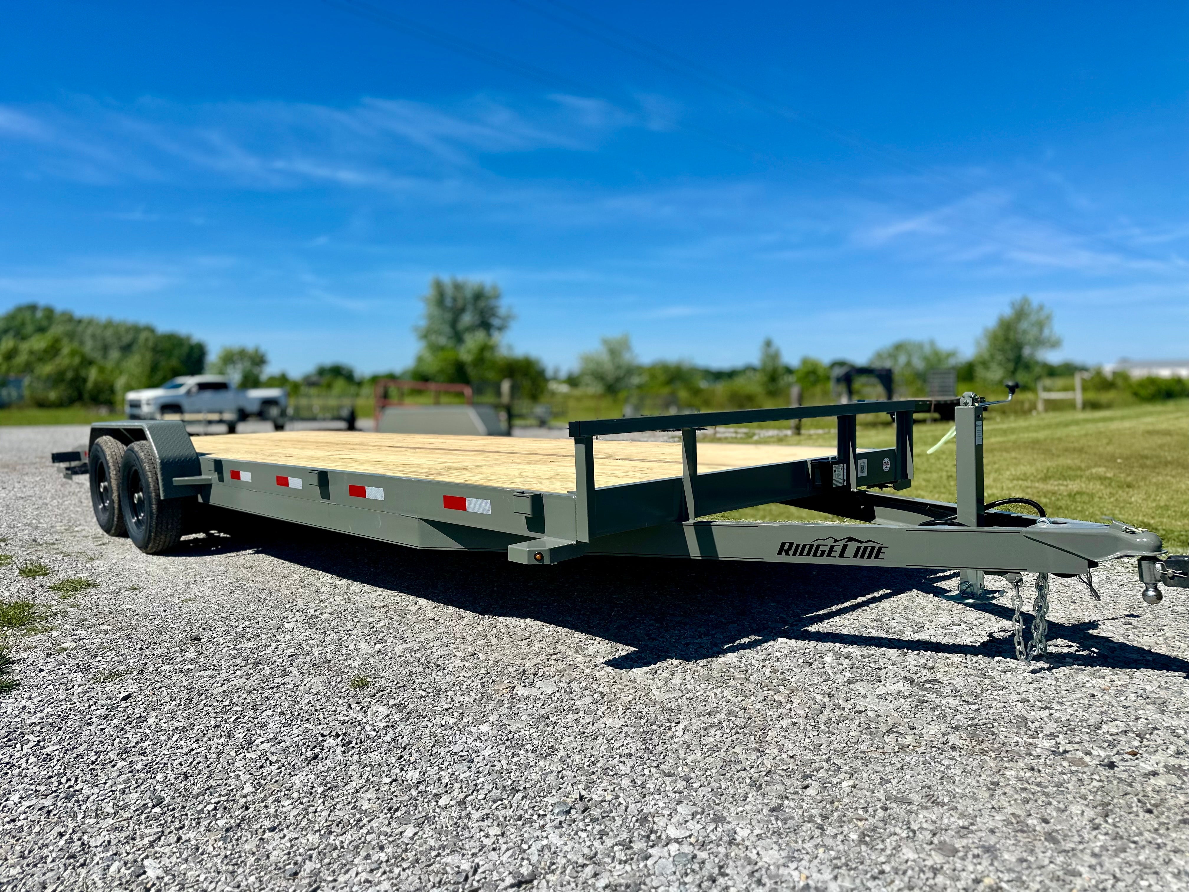 2024 Ridgeline 82x24 10K Car Hauler Trailer #0716 – ZabCo Trailers