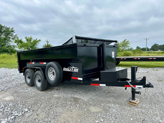 2024 Ridgeline 82x14x3 16k Dump Trailer #0792