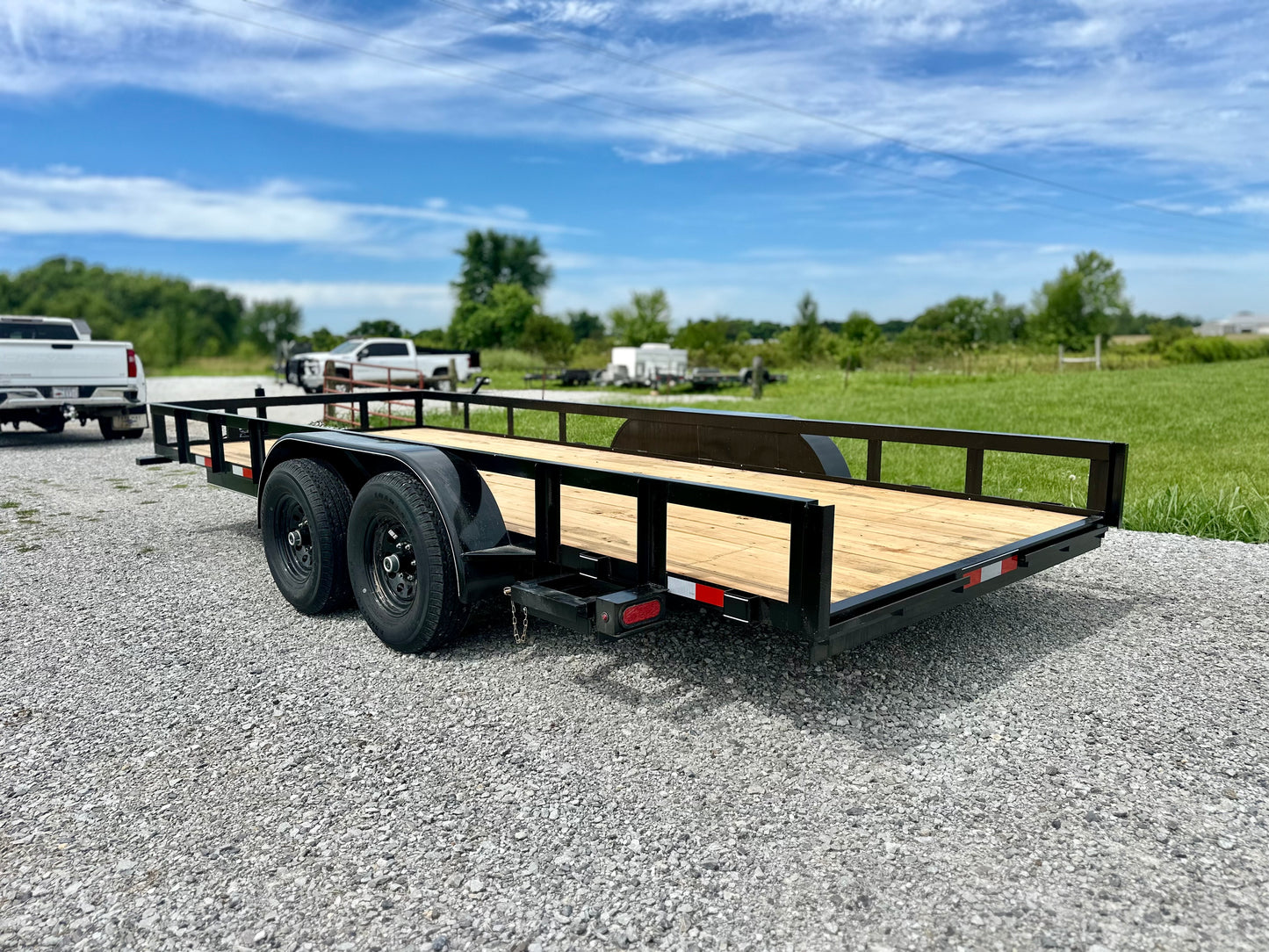 2024 Ridgeline 82x18 10k Utility Trailer #0801