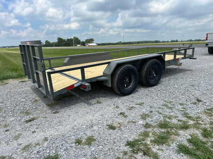 2024 Ridgeline 76x16 7k Utility Trailer #0844