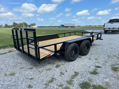 2024 Ridgeline 76X14 7K Utility Trailer #0018