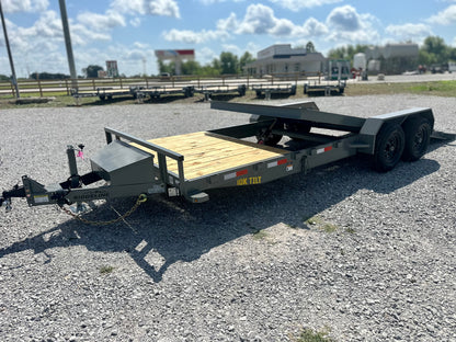 2024 Ridgeline 82X22 10K Tilt Trailer #0905