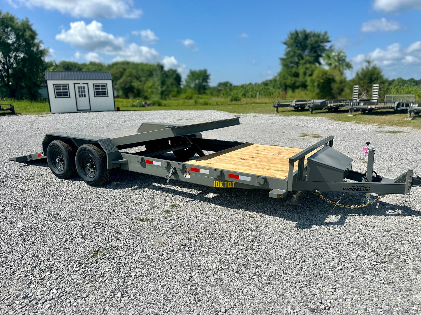 2024 Ridgeline 82X22 10K Tilt Trailer #0905