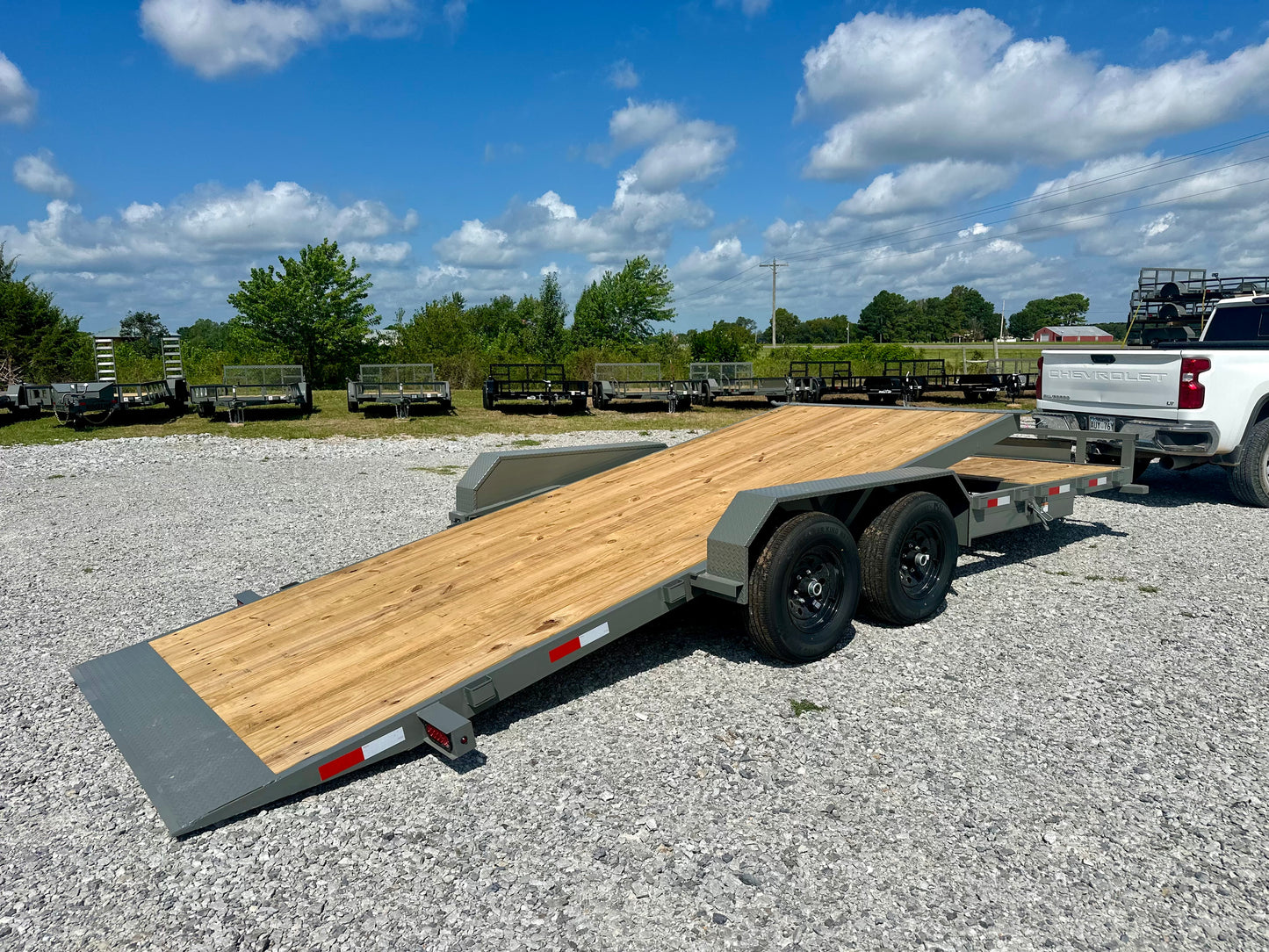 2024 Ridgeline 82X22 10K Tilt Trailer #0905