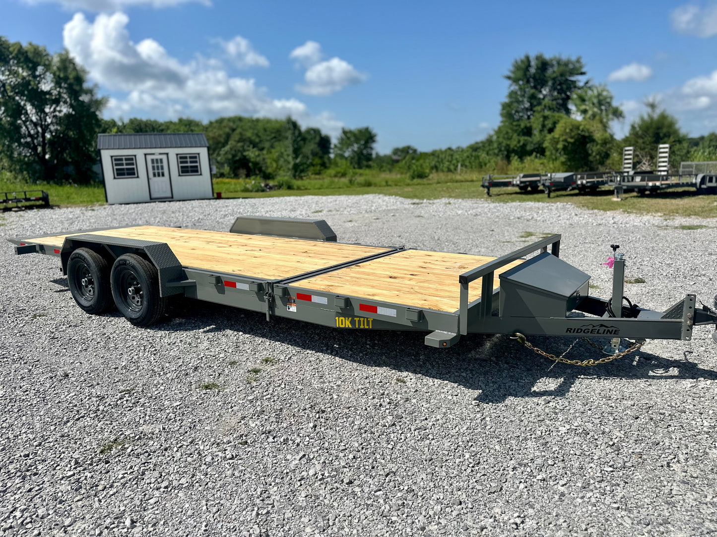 2024 Ridgeline 82X22 10K Tilt Trailer #0905