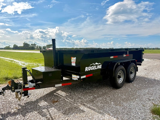 2026 Ridgeline 82x12 14K Dump Trailer #0154