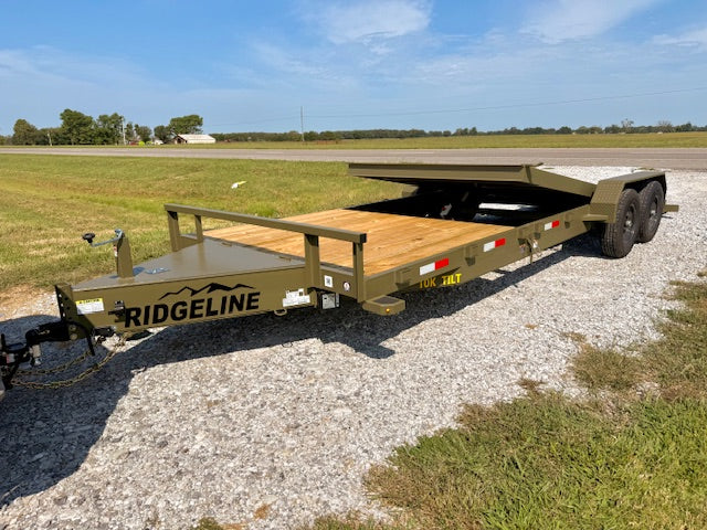 2026 Ridgeline 82x23 10K Tilt Trailer #0064
