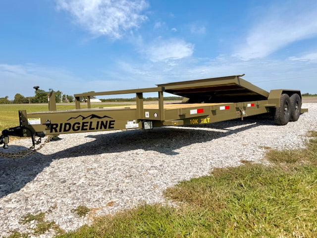 2026 Ridgeline 82x23 10K Tilt Trailer #0064
