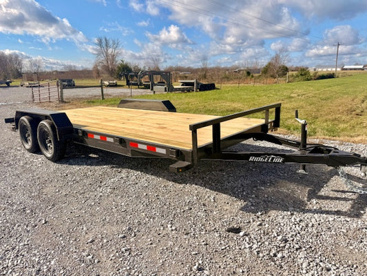 2026 Ridgeline 82x18 7K Car Hauler Trailer #0295