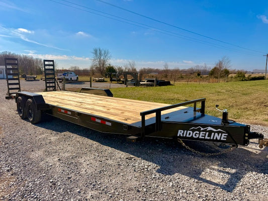 2026 Ridgeline 82X24 10K Equipment/Car Hauler Trailer #0365