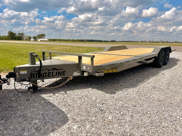 2026 Ridgeline 102X24 14K Tilt Trailer #0603