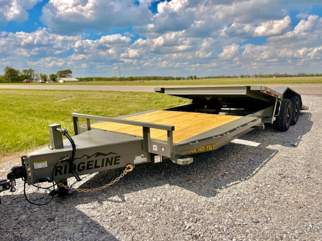 2026 Ridgeline 102X24 14K Tilt Trailer #0603