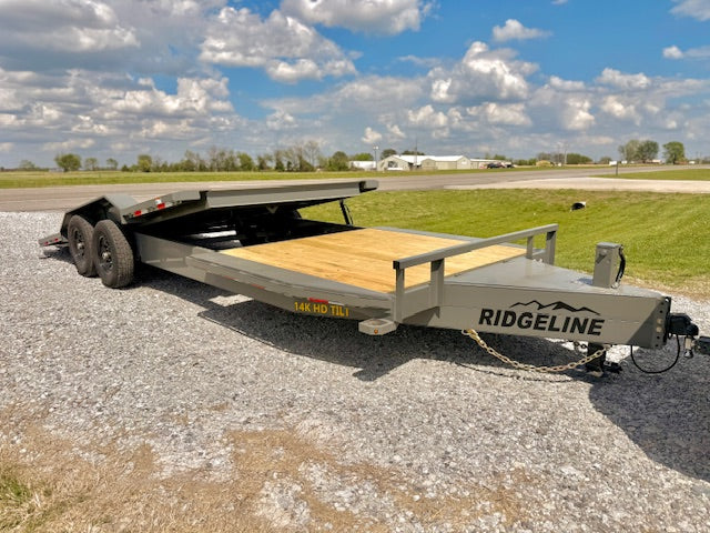 2026 Ridgeline 102X24 14K Tilt Trailer #0603