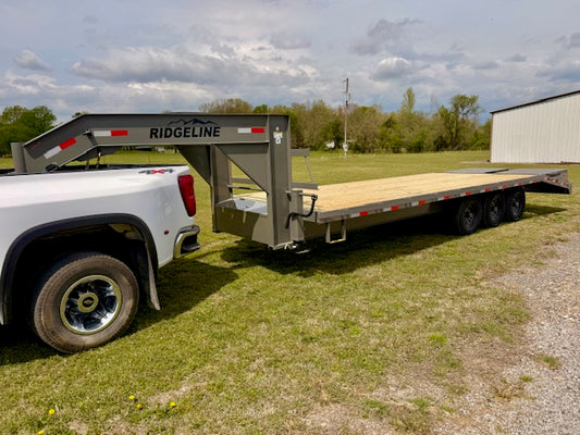 2026 Ridgeline 102X25 23.5K Deckover Trailer #0568