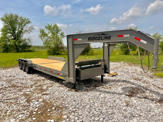 2026 Ridgeline 82x28 21K GN Power Tilt Trailer #0542