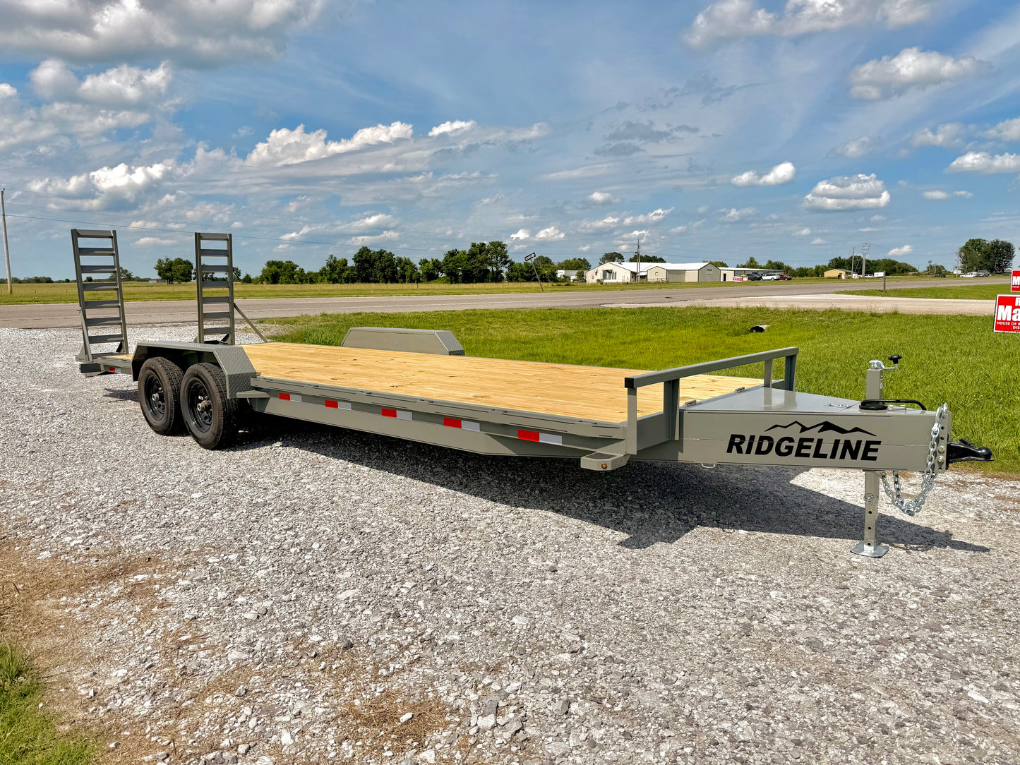 2026 Ridgeline 82x24 10K Equipment Trailer #0821