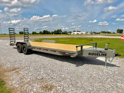 2026 Ridgeline 82x24 10K Equipment Trailer #0821