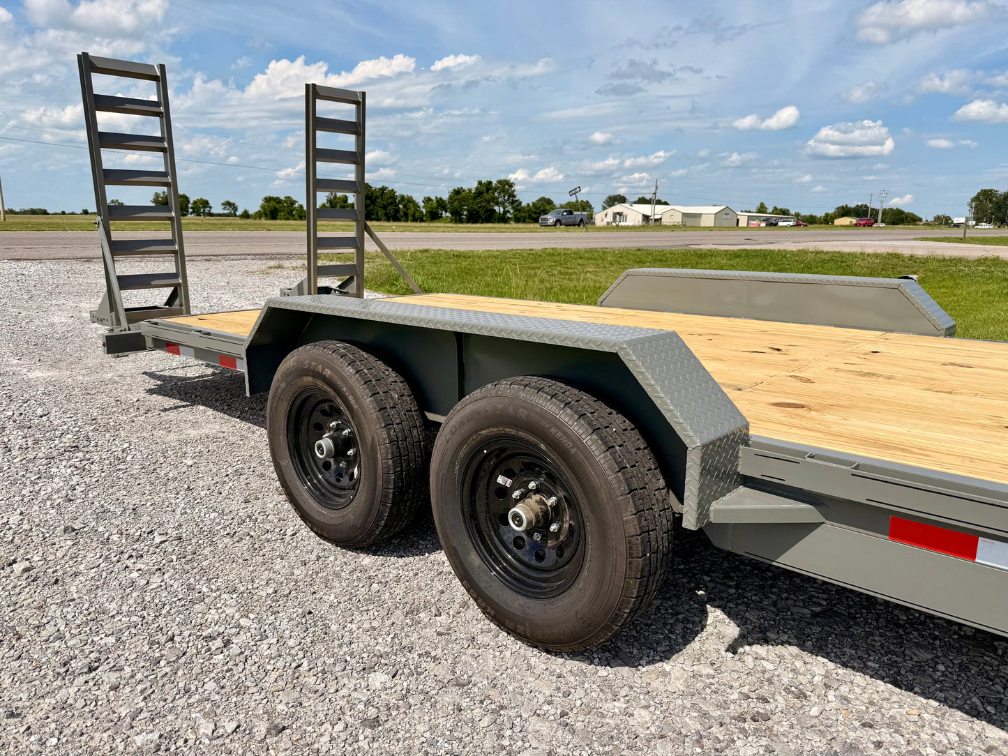 2026 Ridgeline 82x24 10K Equipment Trailer #0821