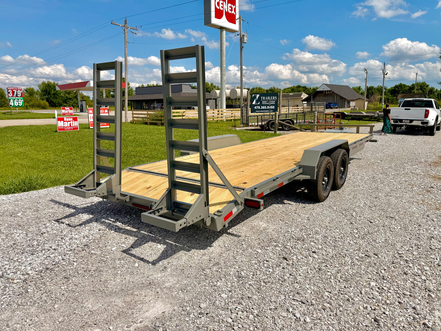2026 Ridgeline 82x24 10K Equipment Trailer #0821