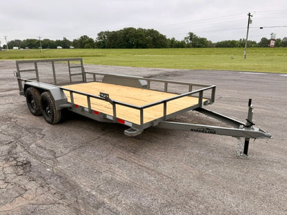 2026 Ridgeline 82x16 7K Utility Trailer #0734