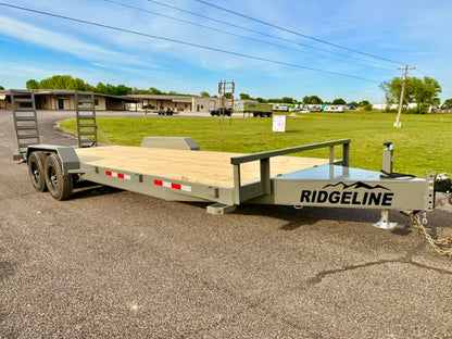 2026 Ridgeline 82X22 10K Equipment/Car Hauler Trailer #0698