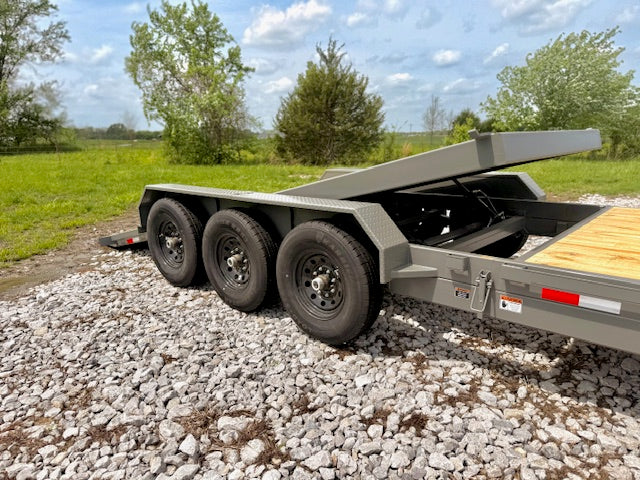 2026 Ridgeline 82x28 21K GN Power Tilt Trailer #0542