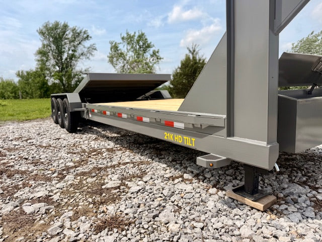 2026 Ridgeline 82x28 21K GN Power Tilt Trailer #0542