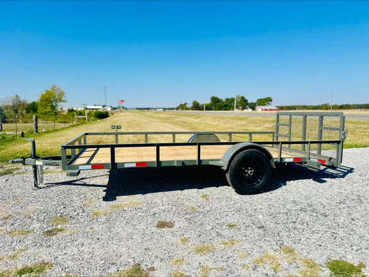 2024 Ridgeline 76x14 3K Utility Trailer #0021